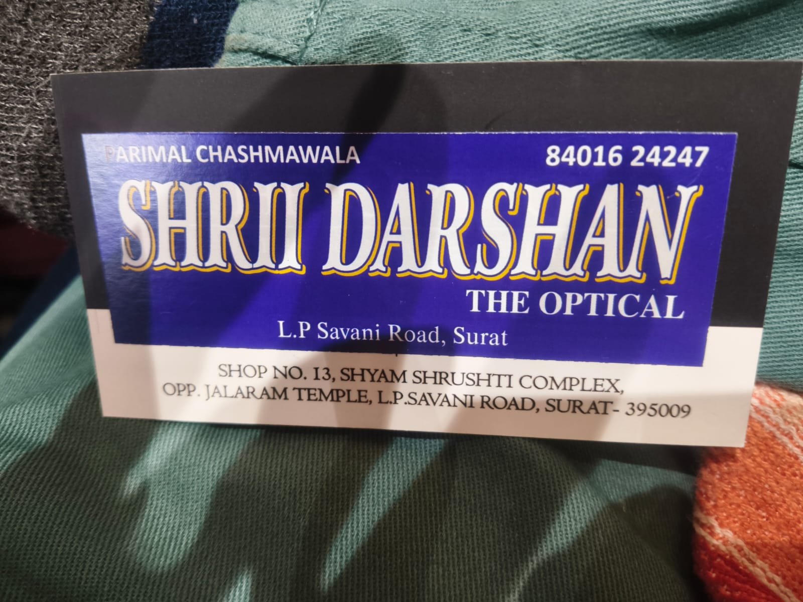 Shrii Darshan the Optical Shop